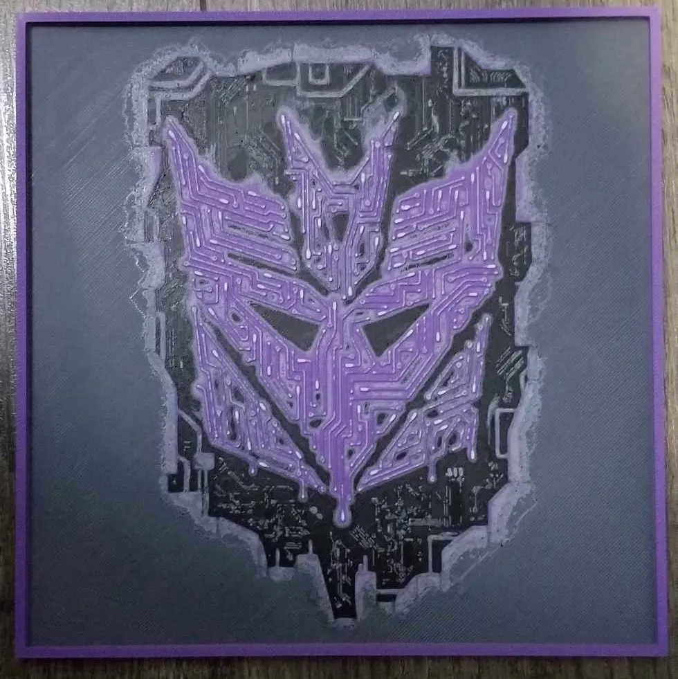 Decepticons Logo Neon