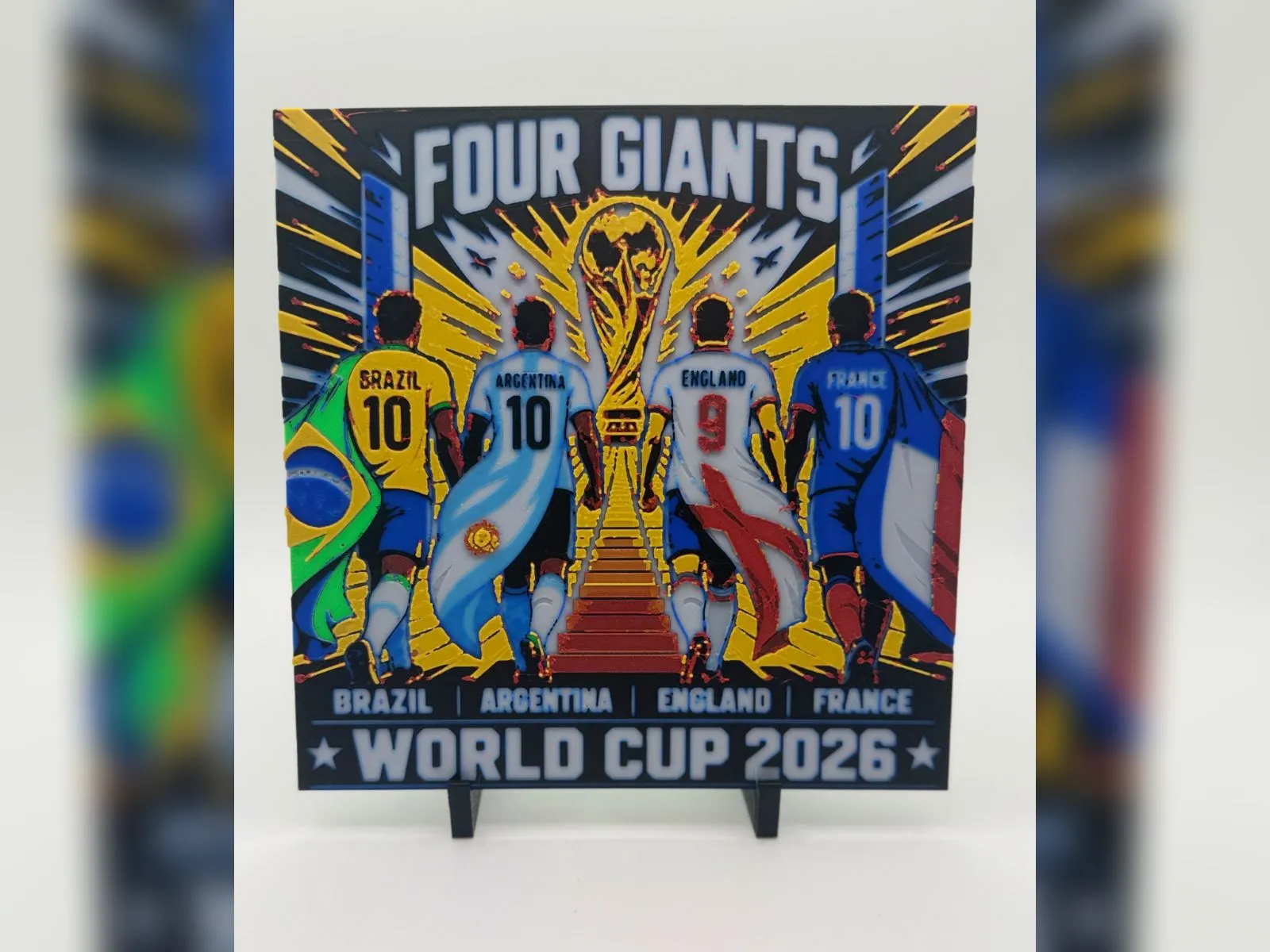Four Giants World Cup 2026 HueForge