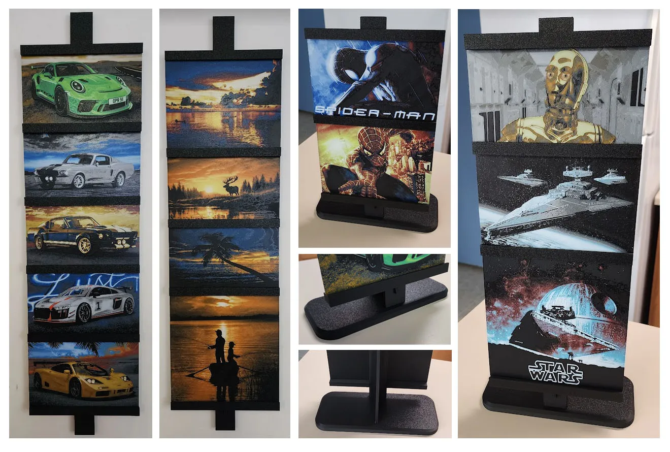 Hueforge Modular Wall Display