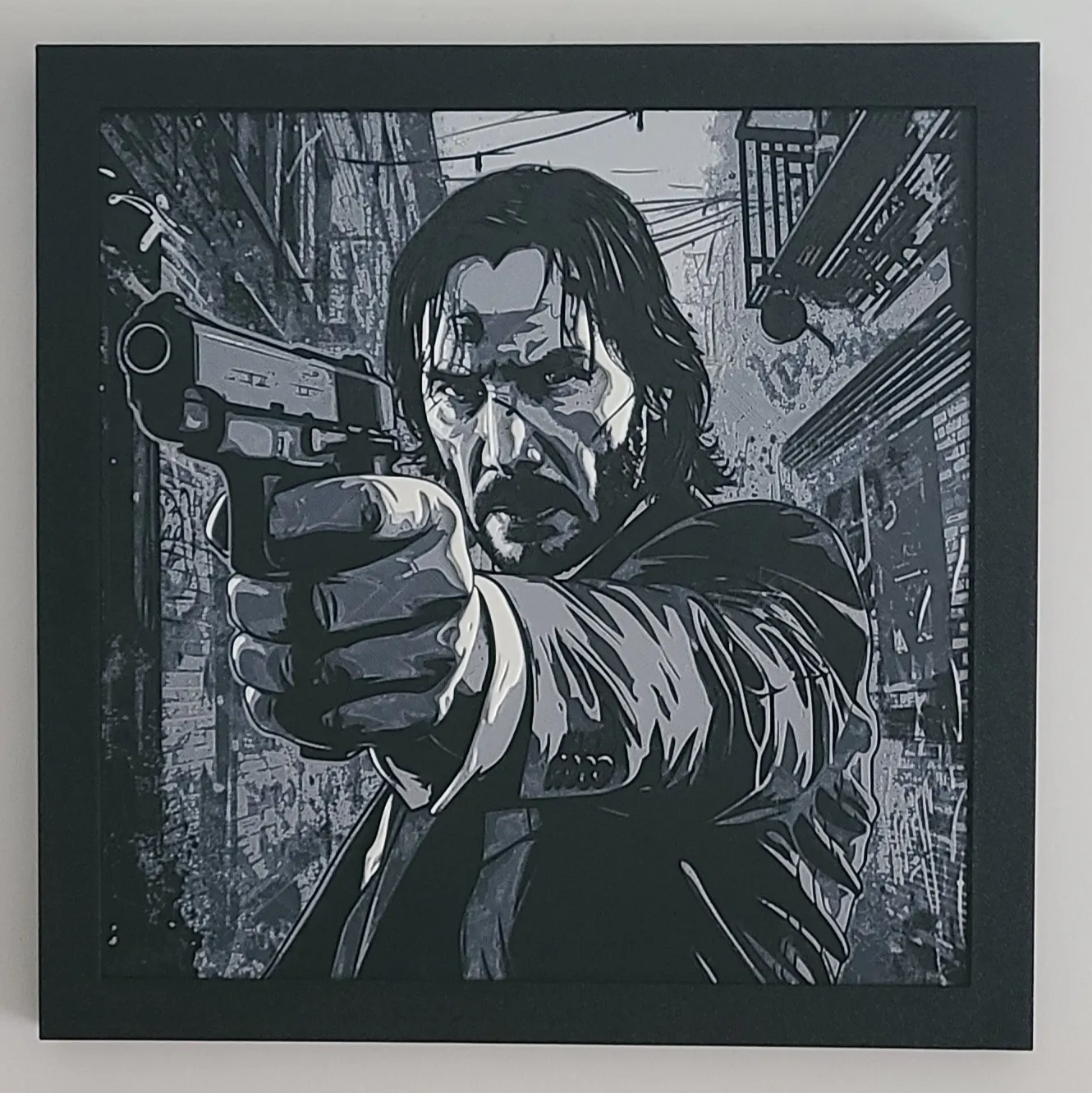 John Wick - Hueforge - FIlament Painting