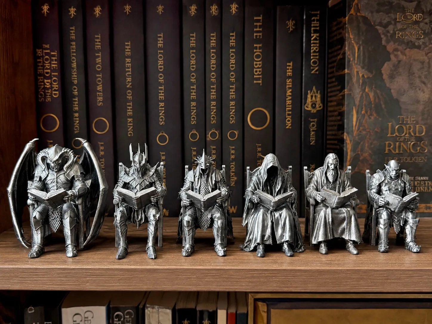 The Lord of the Books – Dark Side Reading Figures