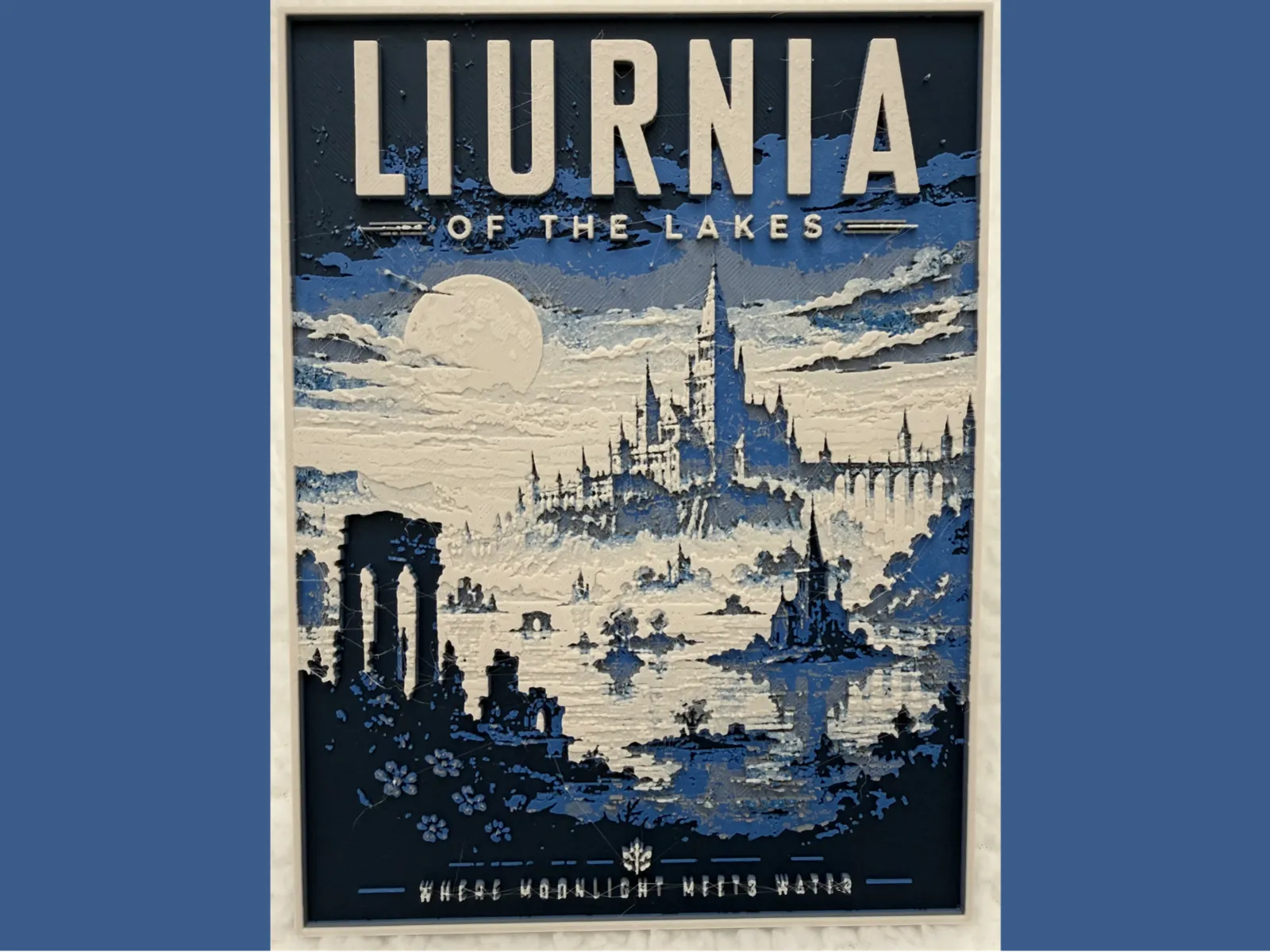 Elden Ring Liurnia of the Lakes Travel Poster