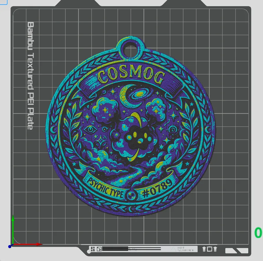 Cosmog #0789 - Pokemon Ornament