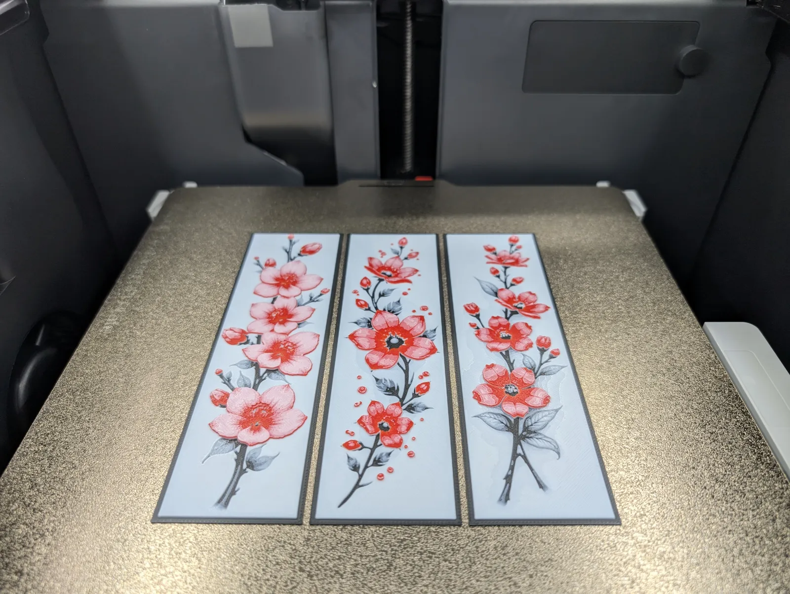 Cherry Blossom Bookmark HueForge Art Sakura Flower