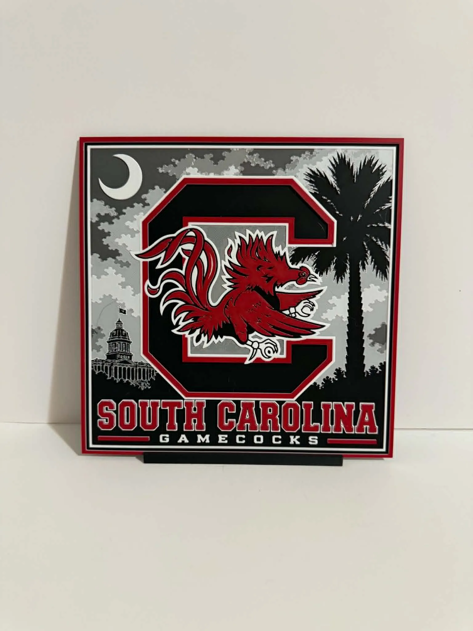 South Carolina Gamecocks Hueforge