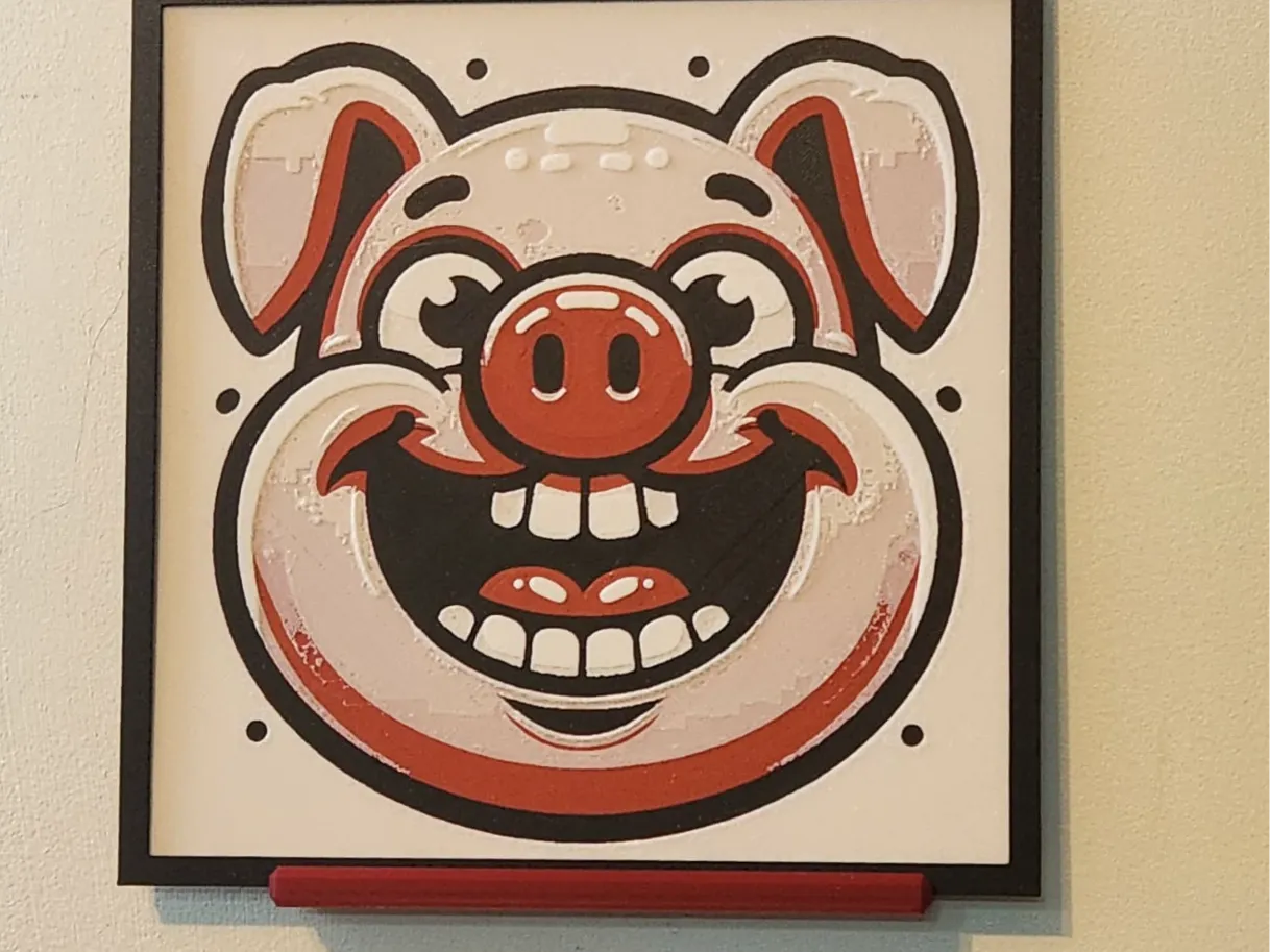 Crazy Pig HueForge
