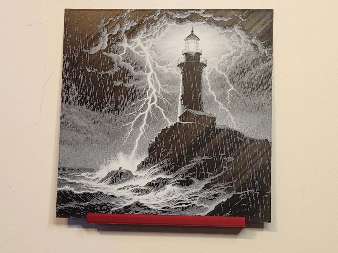 Hueforge - Lighthouse in Storm