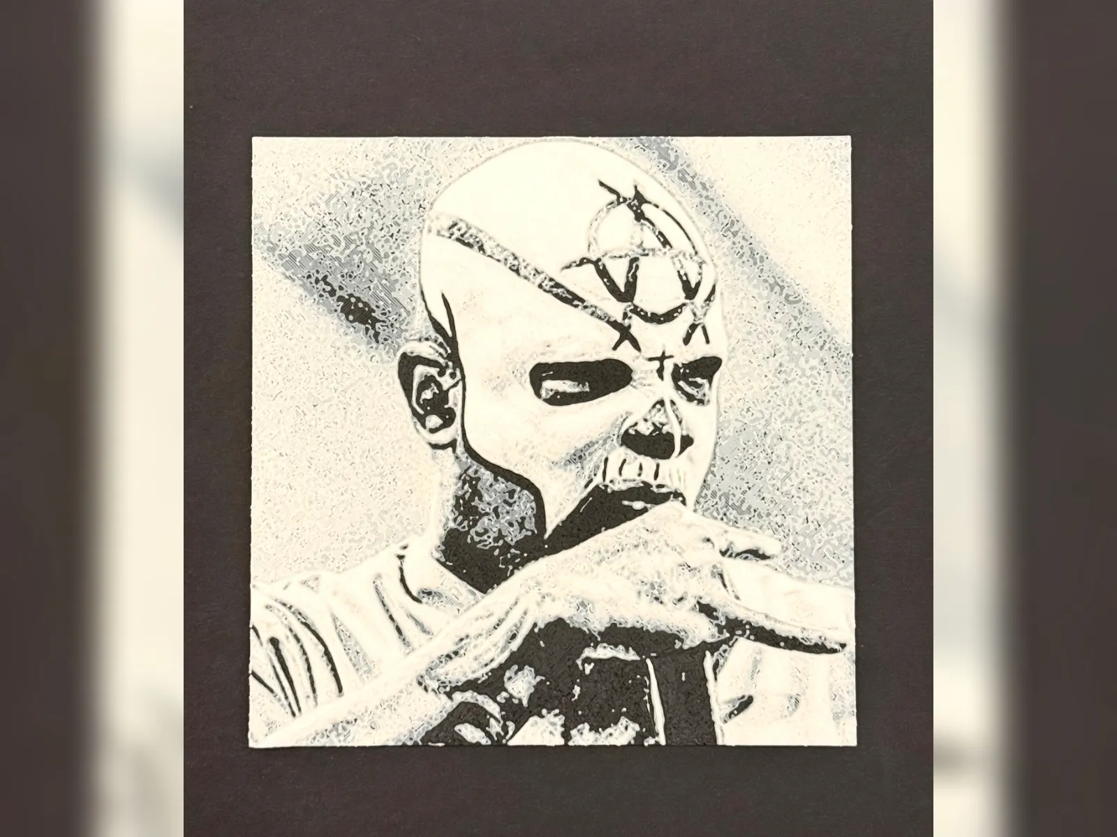 Tech N9ne Sepia Portrait