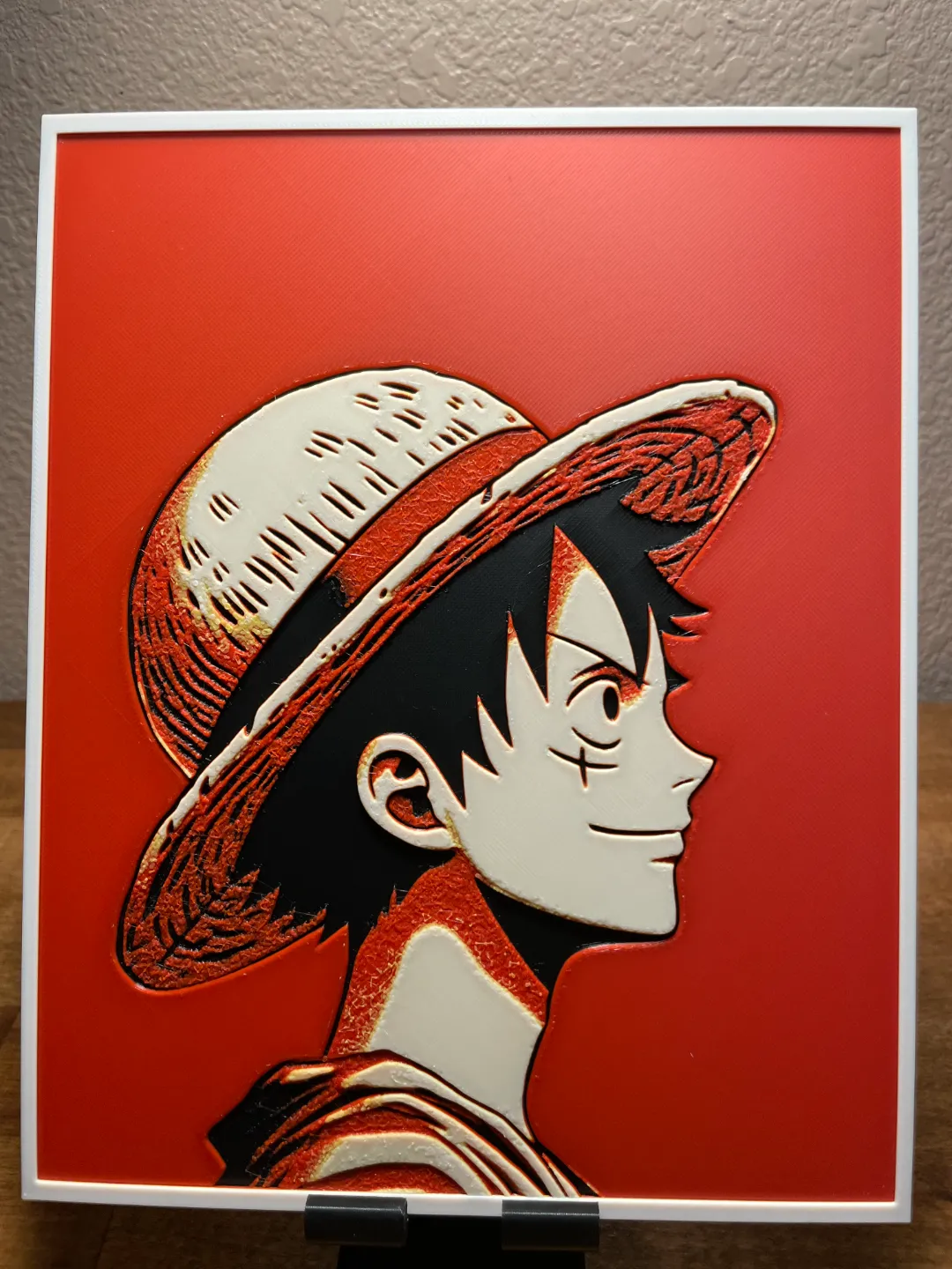 Hueforge - One Piece - Luffy Side View