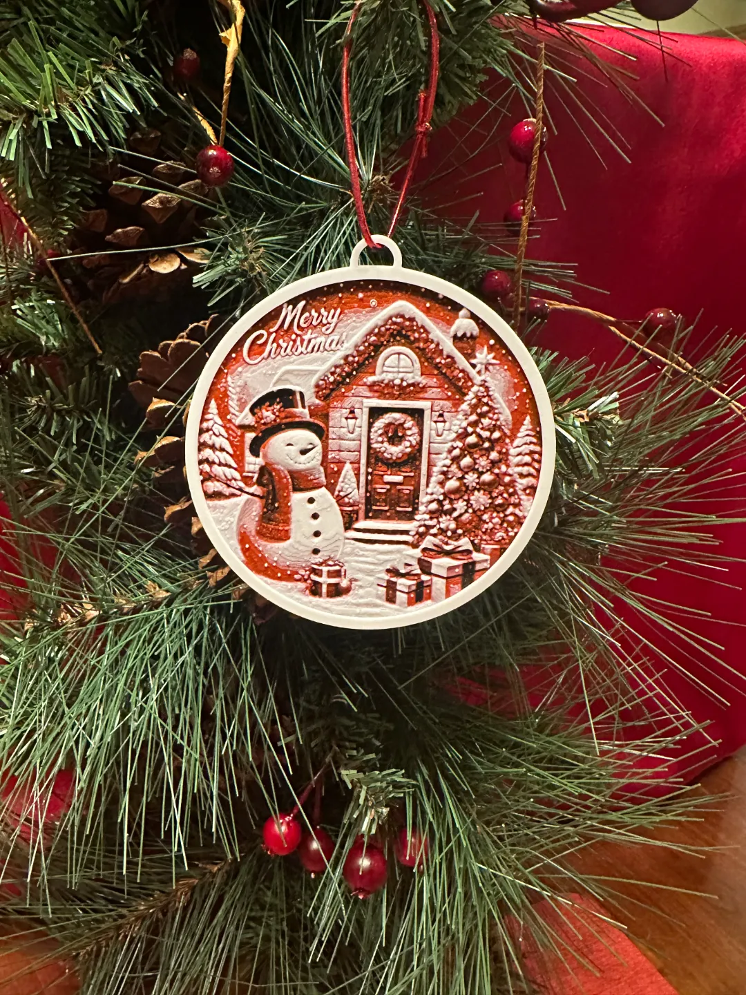 1.5 Hour per Cute Christmas Snowman Ornaments