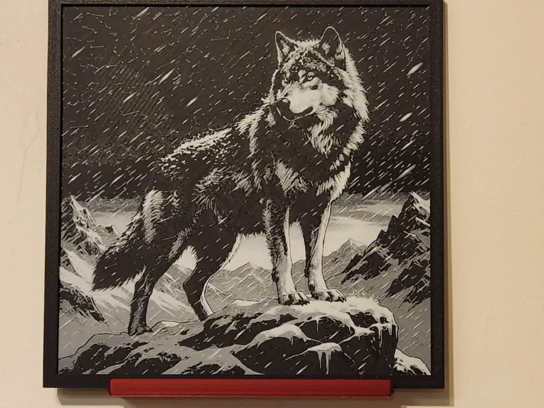 Howling Wolf HueForge