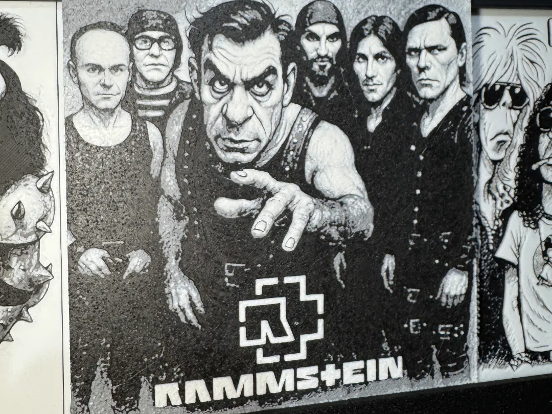 Hue Forge Karikatur Rammstein