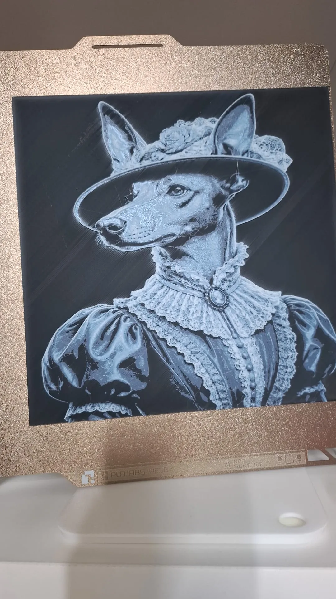 Lady Cirneca dell'Etna - Victorian Dog Portrait