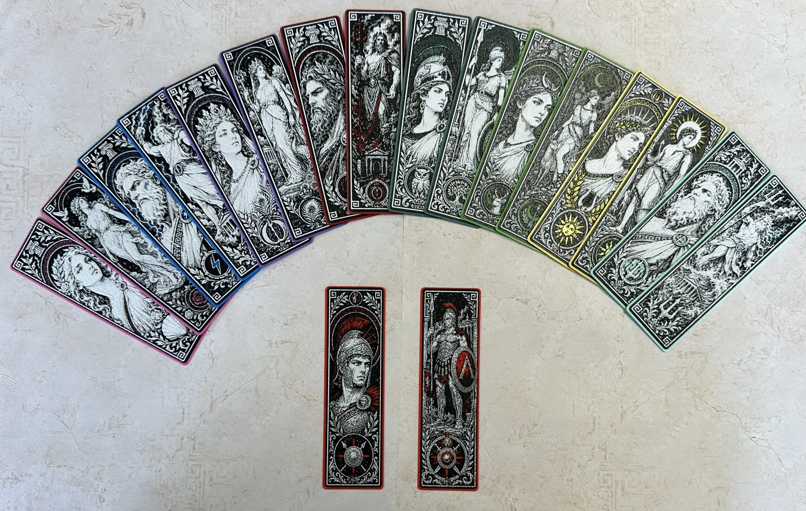 Ares – God of War | HueForge Bookmark Set