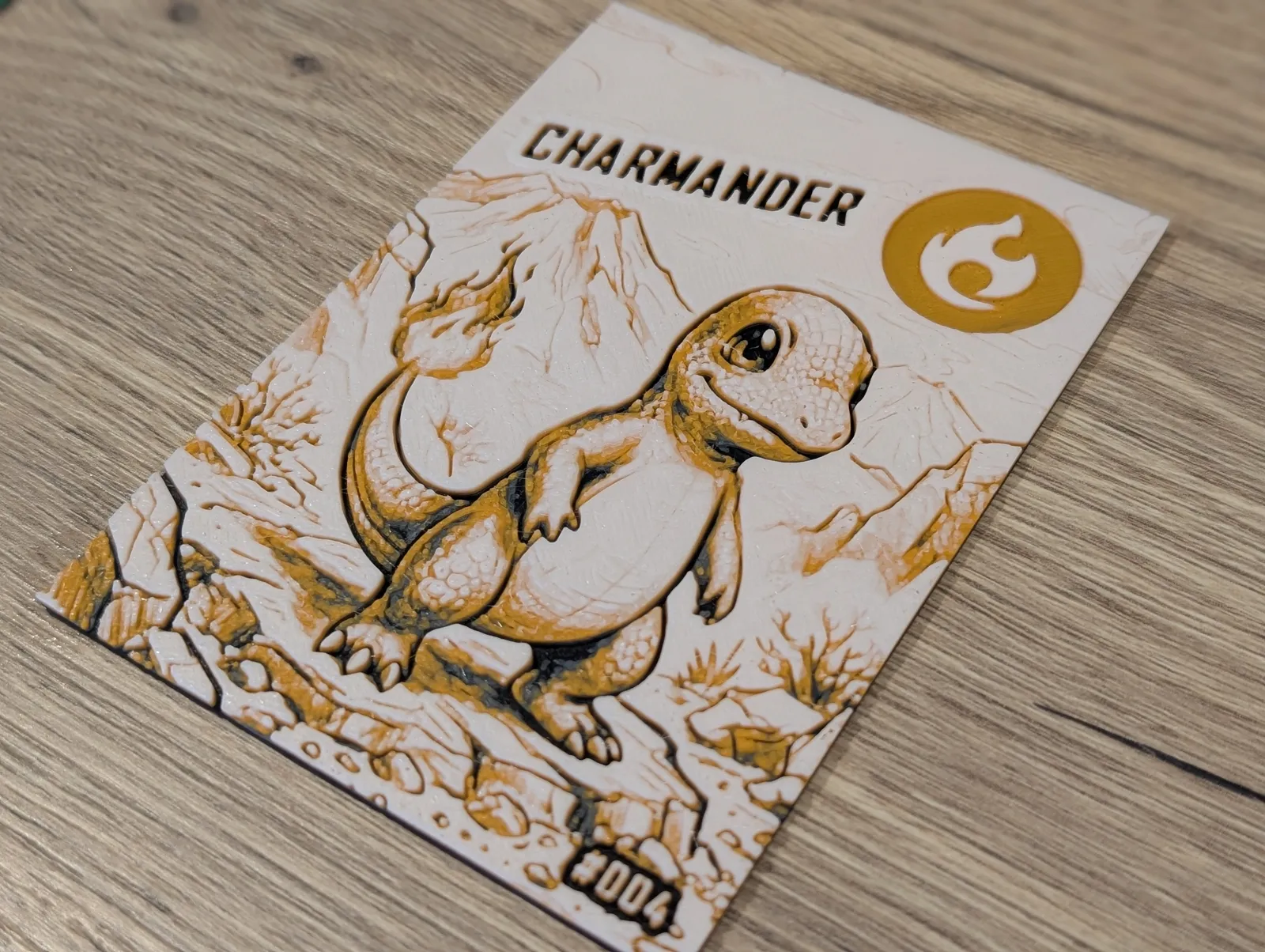 Bulbasaur, Charmander & Squirtle Hueforge & Frame