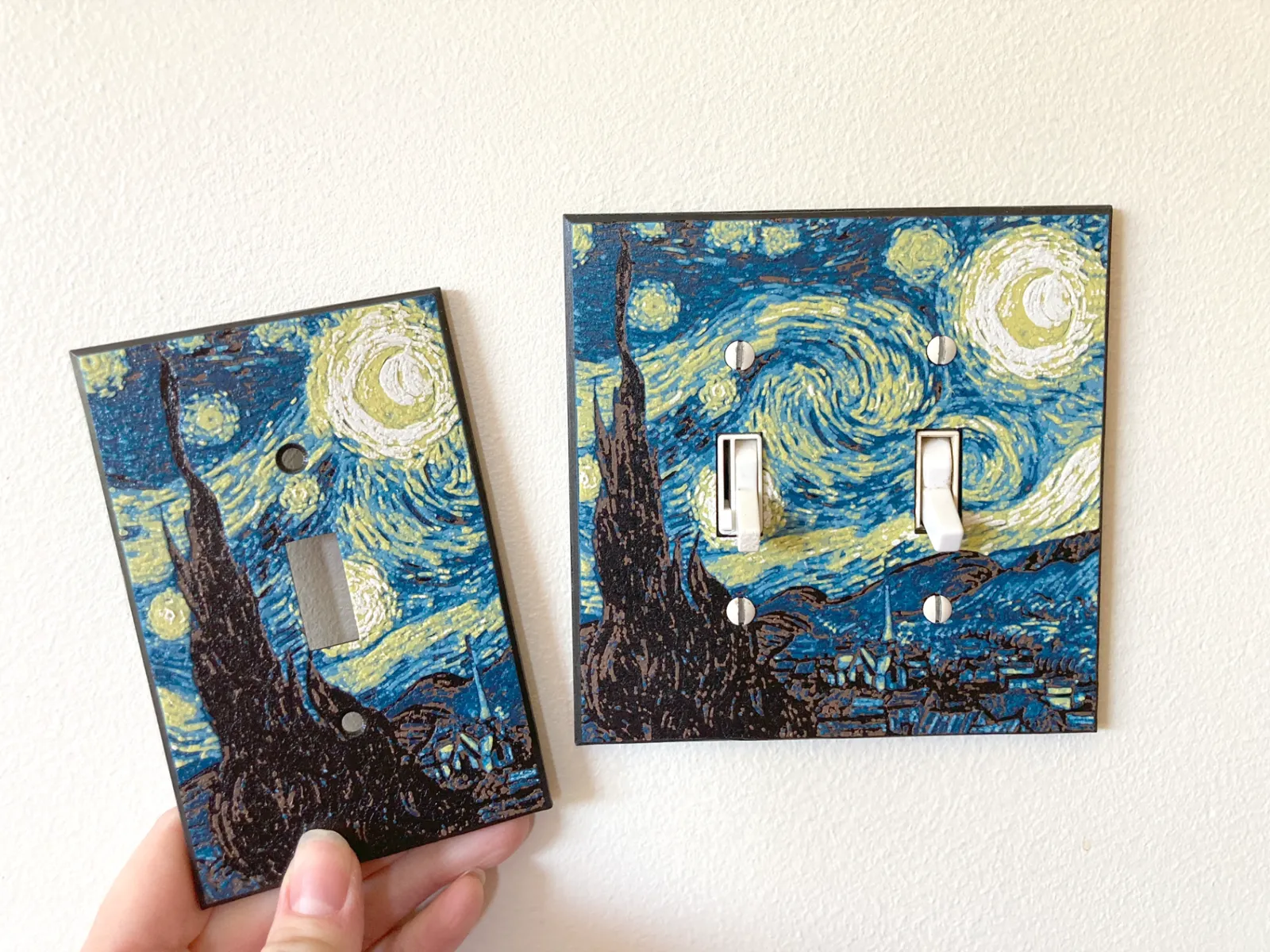 Van Gogh Starry Night Light Switch Covers