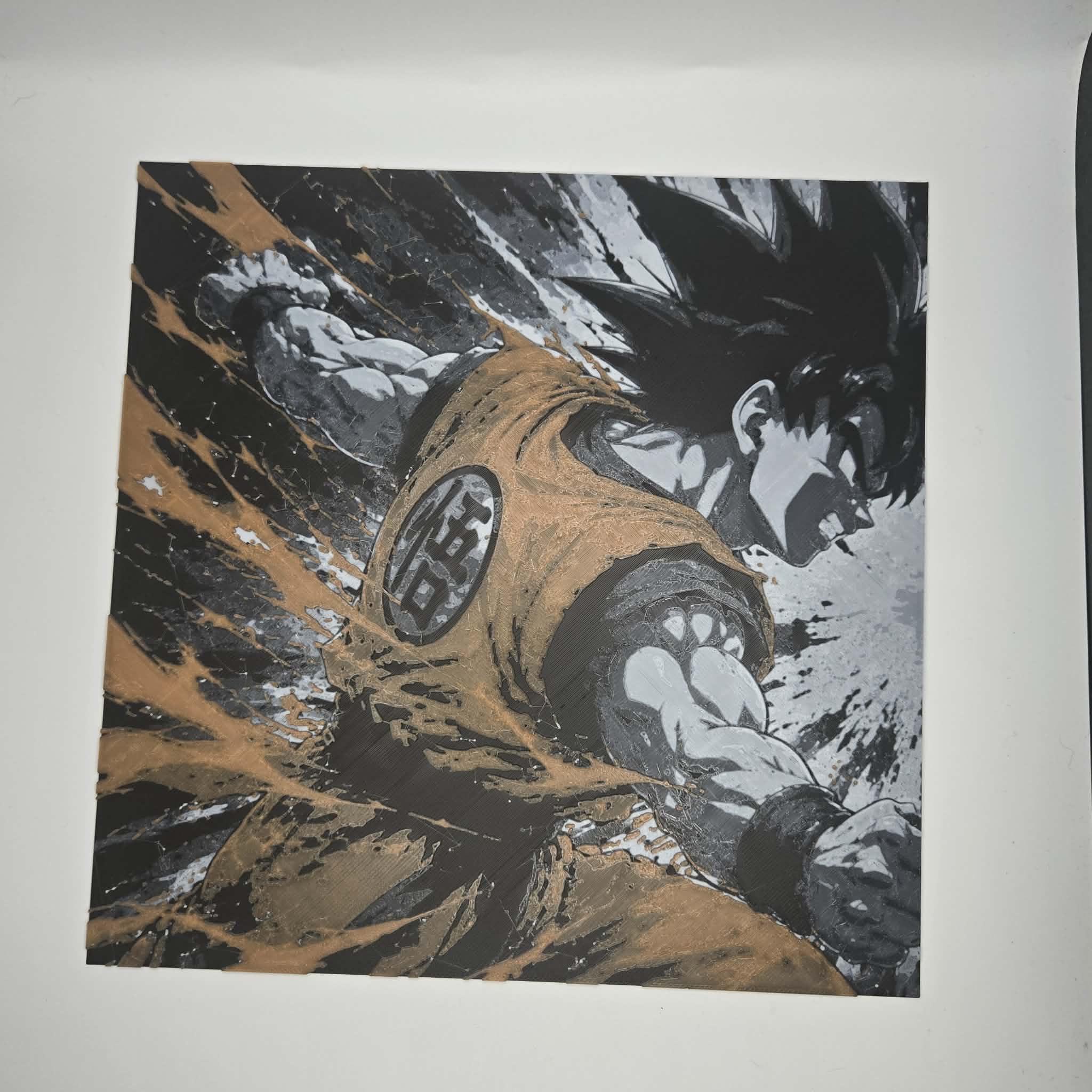Goku vs Vegeta Hueforge