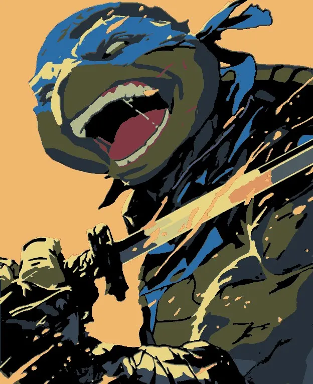 Hueforge: Teenage Mutant Ninja Turtles - Leonardo