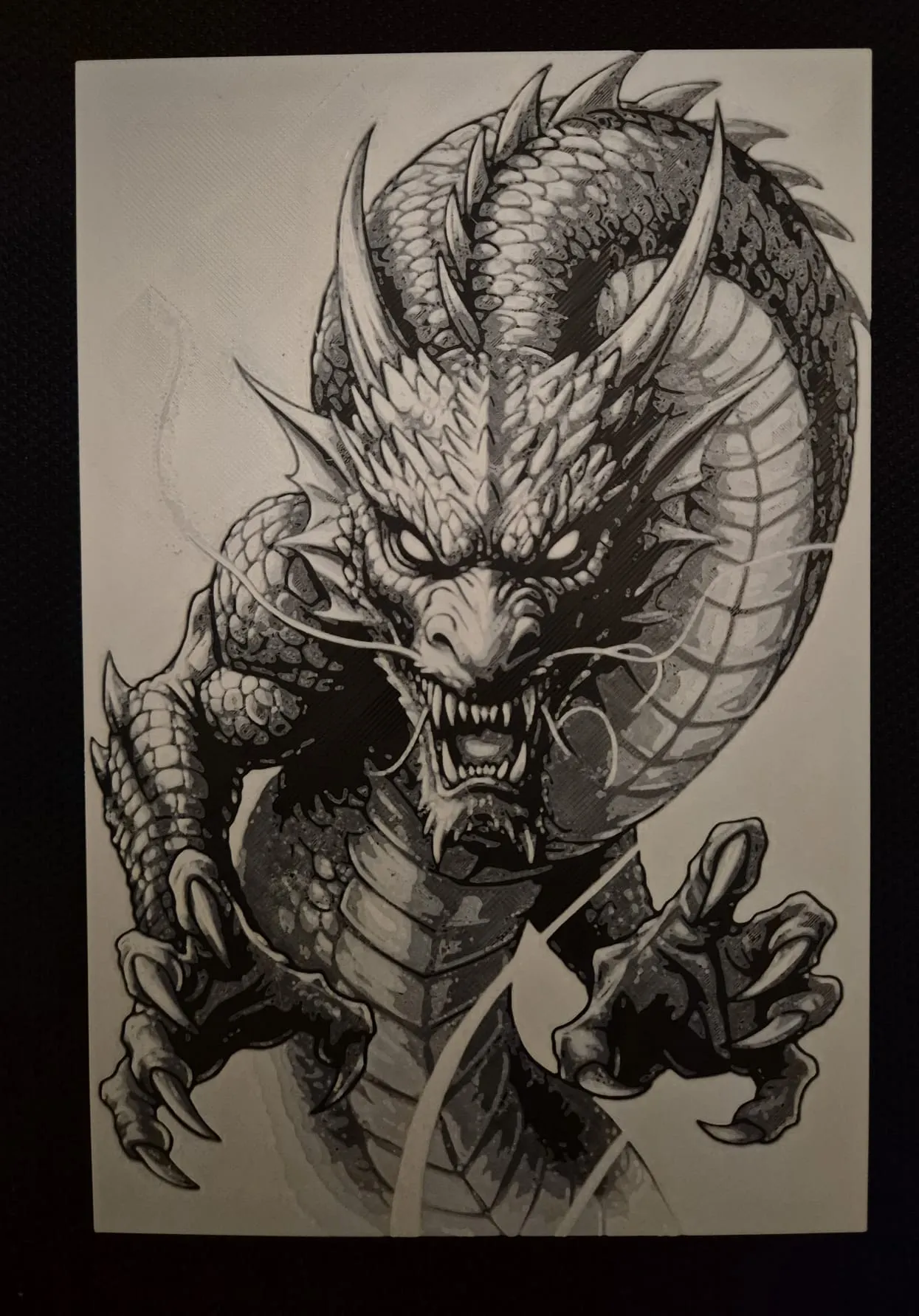 The Dragon hueforge