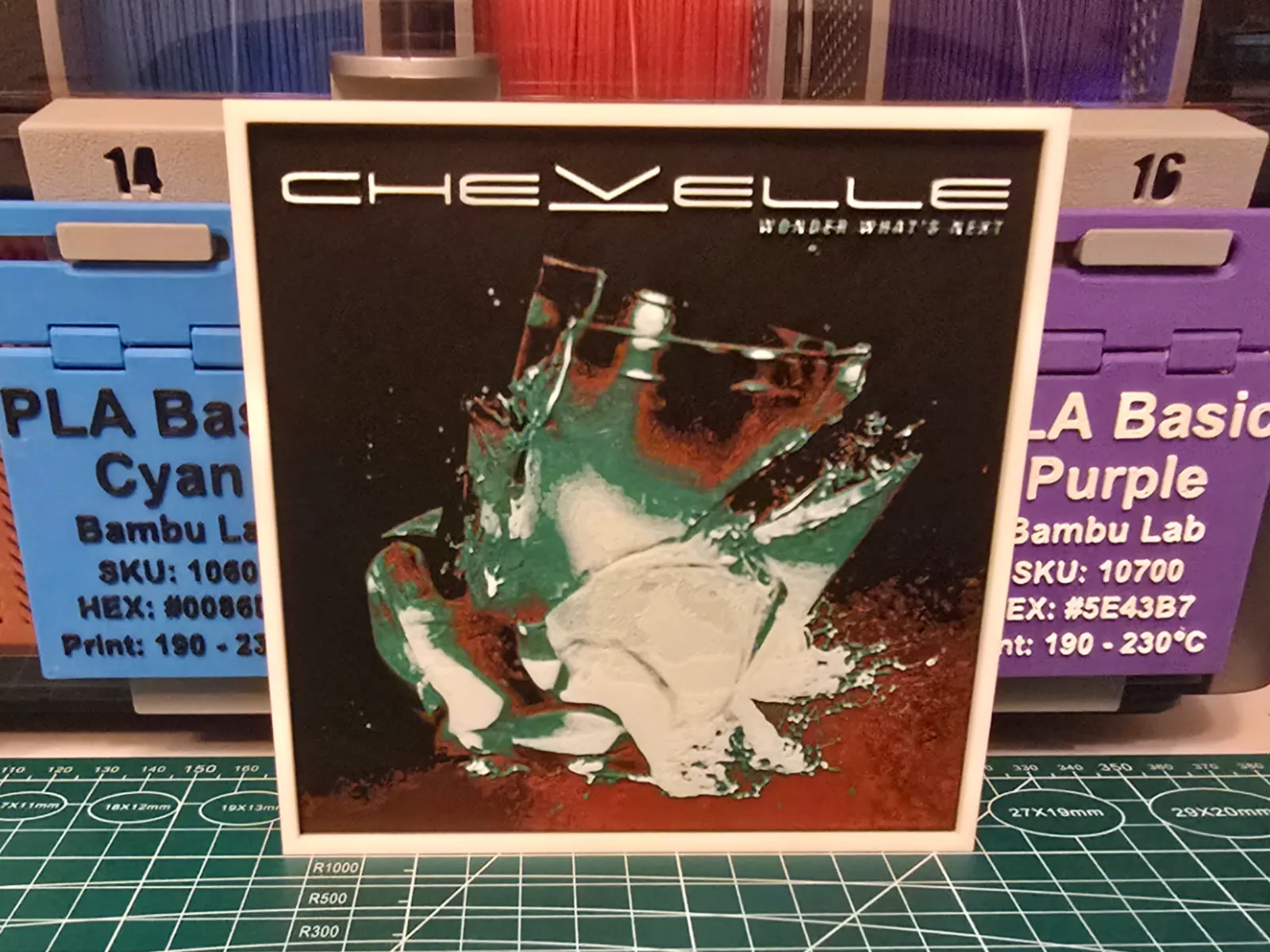 Chevelle "Wonder What's Next" Album - Hueforge Art