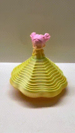 跳舞的小梅-宫崎骏周边吉卜力旋转芭蕾-可活动儿童玩具萝卜塔