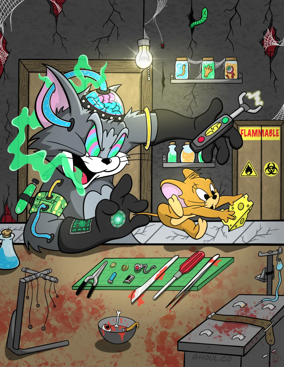 Mad Scientist OG Art Hue Forge
