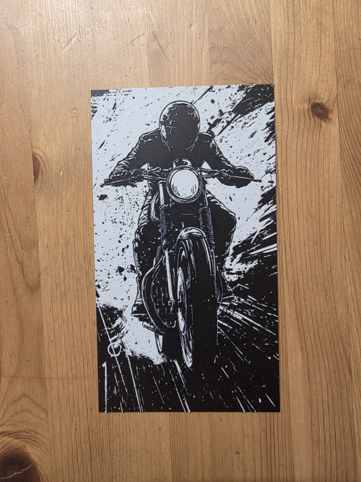 Motorbike Hueforge