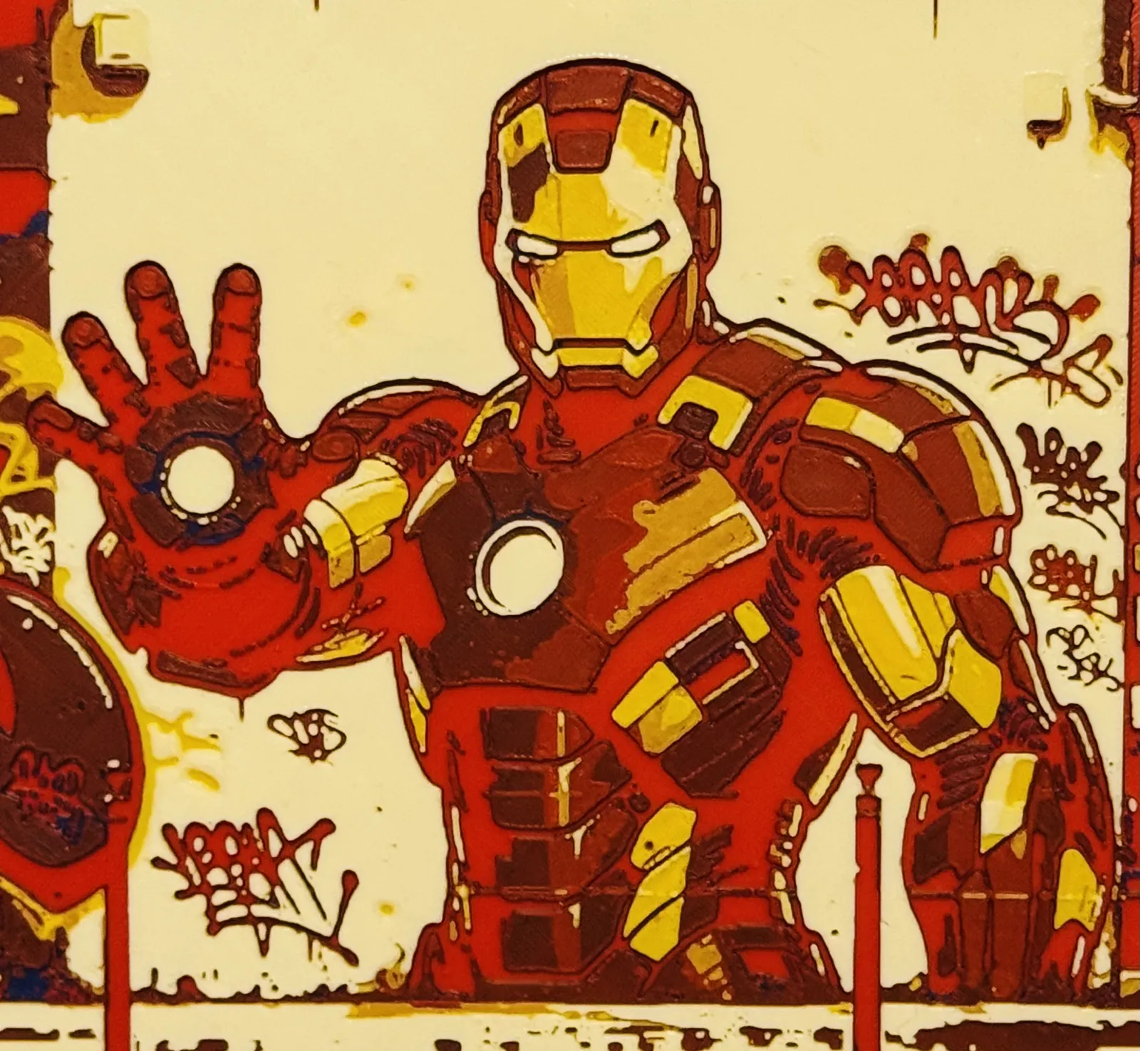 Fanart Street Art IronMan