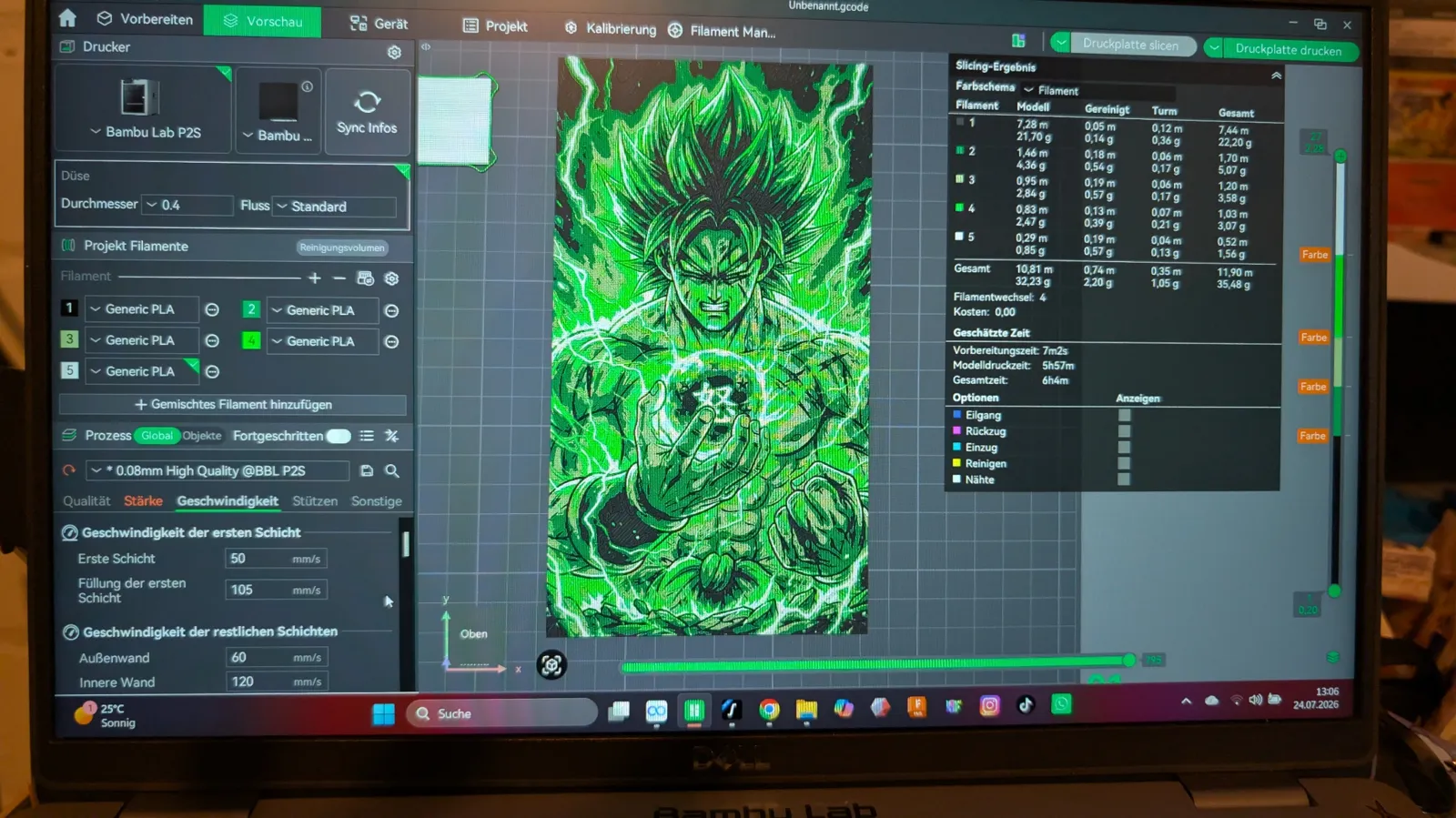Broly HueForge