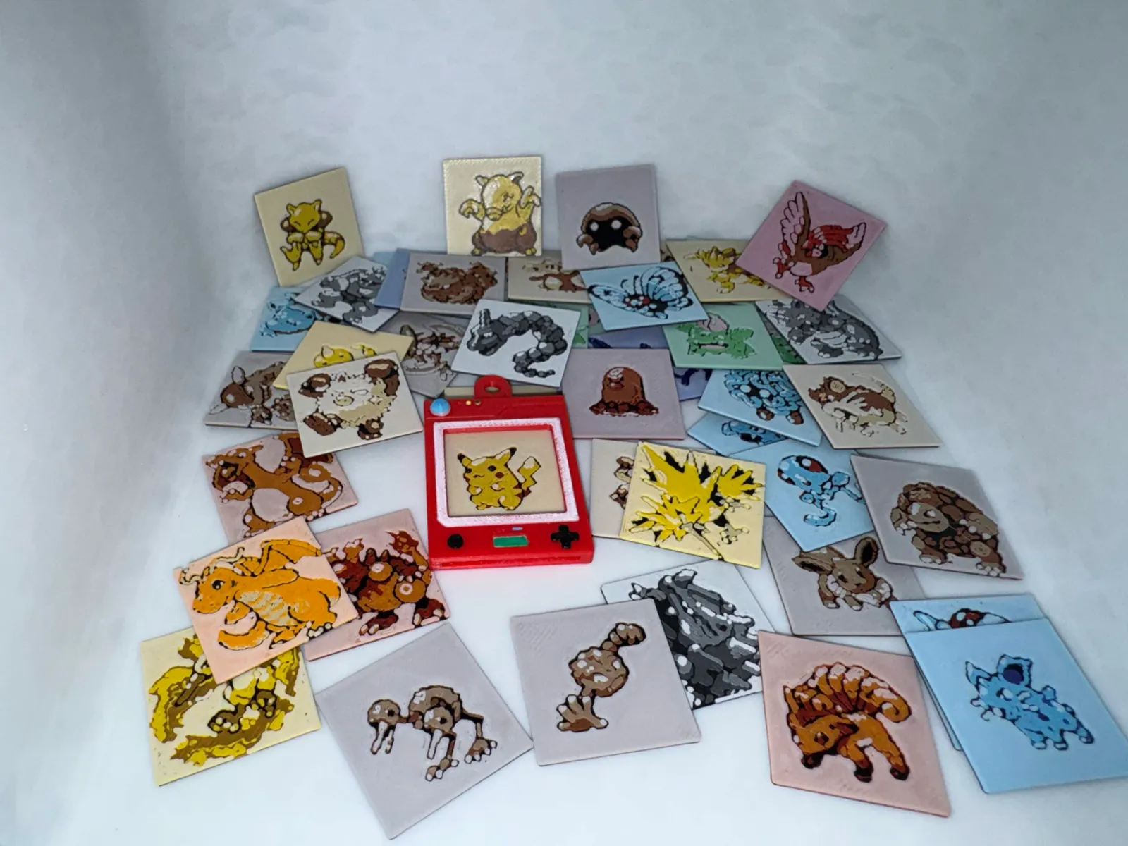 Minidex, Interchangeable Pokemon Tile Keychain