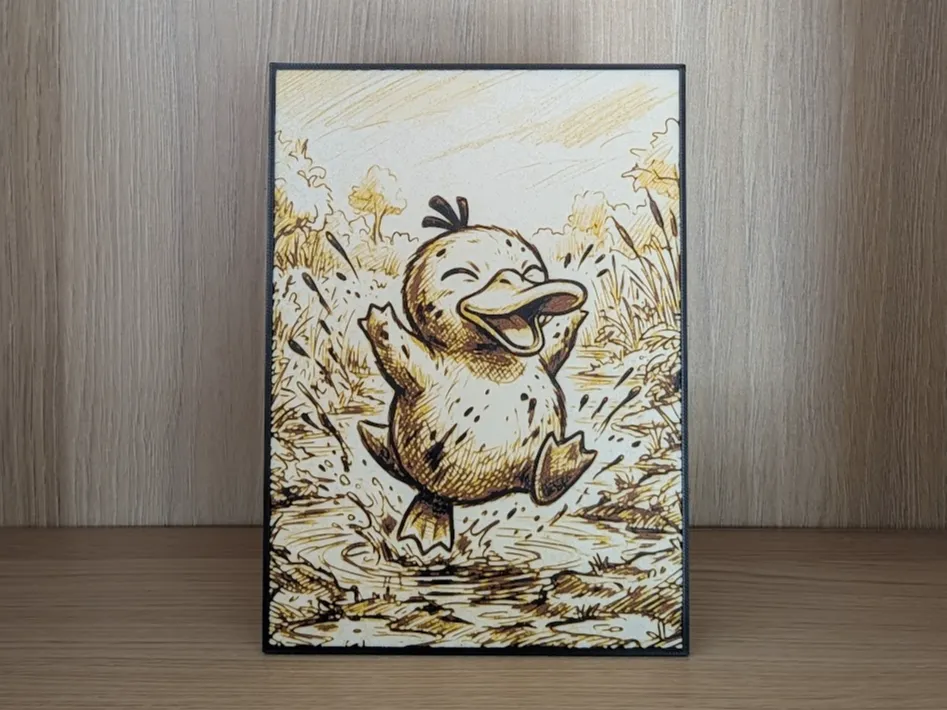 Psyduck Hueforge & Frame