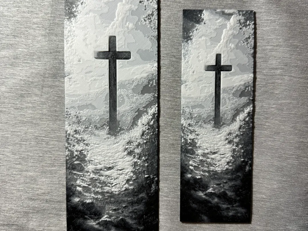 Cross Hueforge Bookmark - 2 sizes