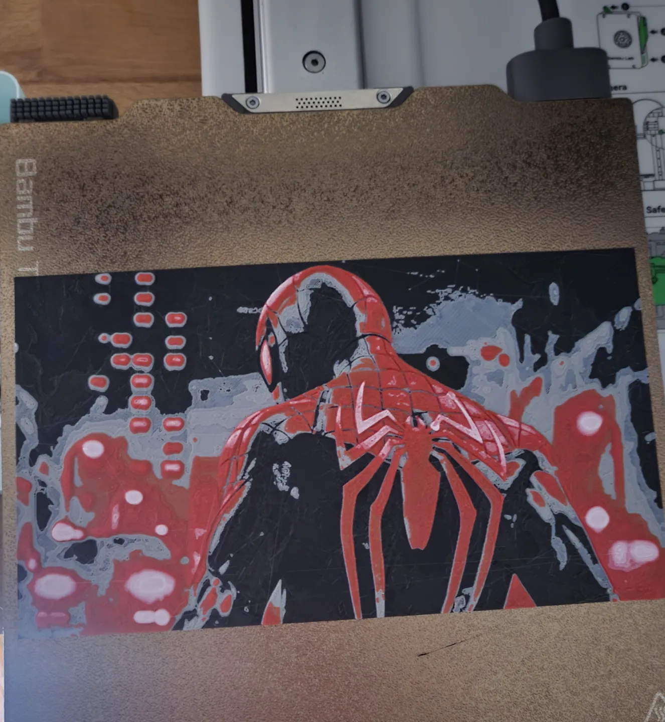 spiderman hueforge
