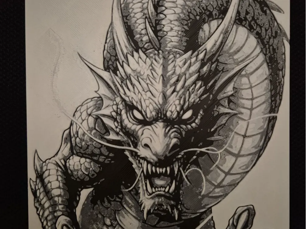 The Dragon hueforge