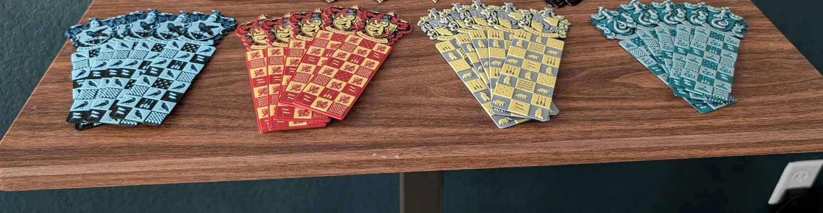 Harry Potter- Hogwarts House Bookmarks (HueForge)