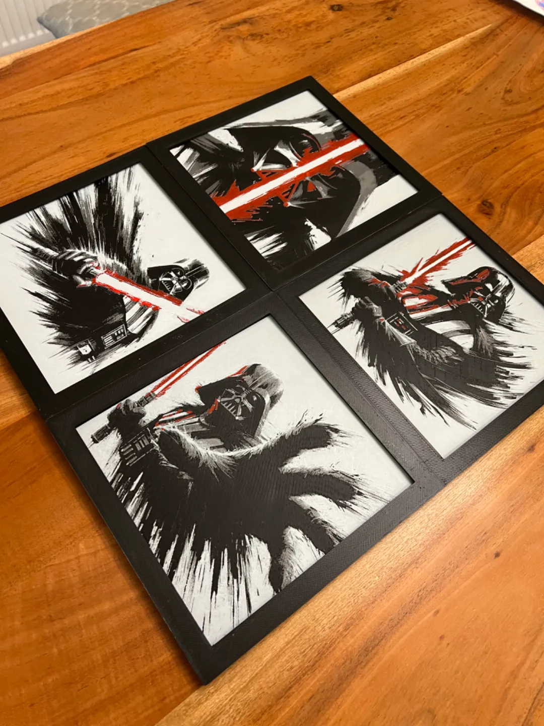 Darth Vader with Red Lightsaber