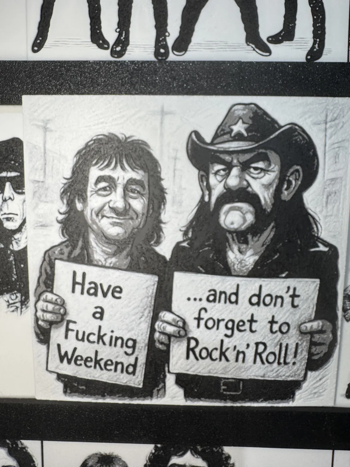 Hue Forge Karikatur Lemmy Weekend