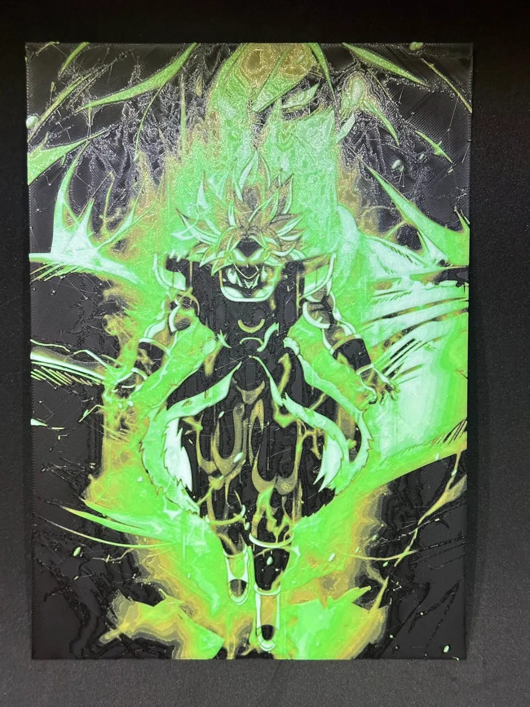 Super Saiyan Broly - HueForge