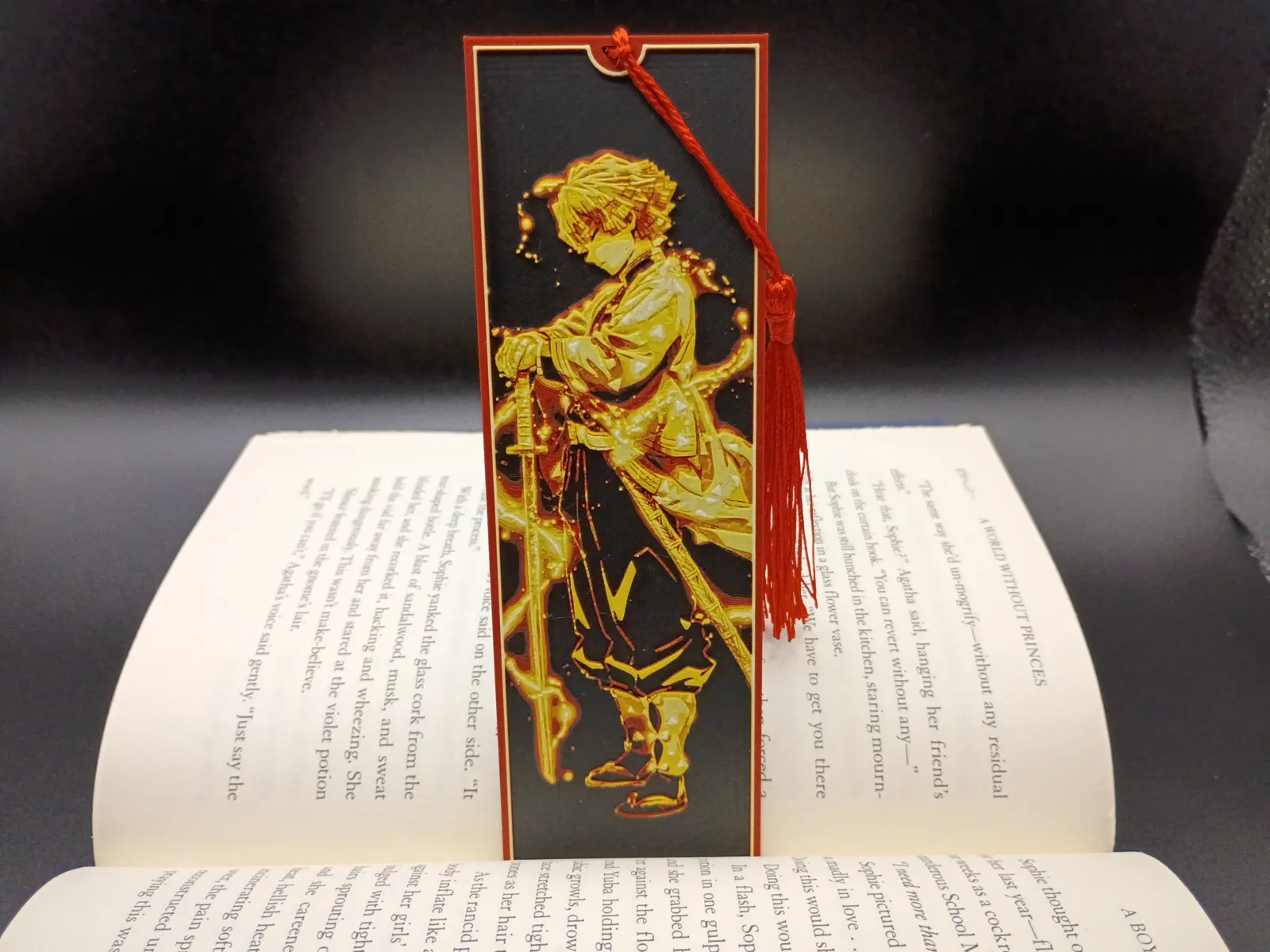 Zenitsu, Demon Slayer Bookmark