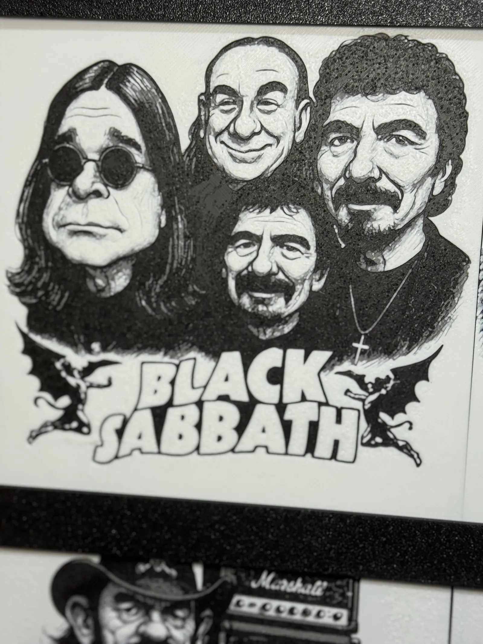 Hue Forge Karikatur Black Sabbath