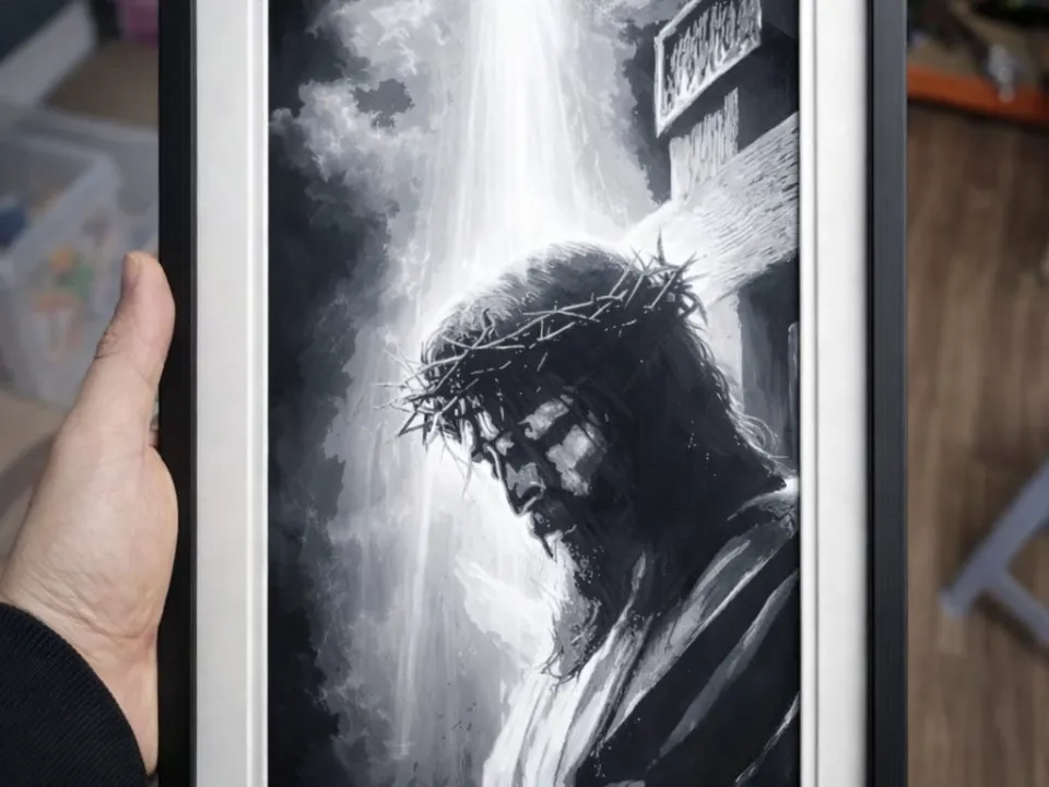 Jesus Christ – Crown of Thorns | HueForge