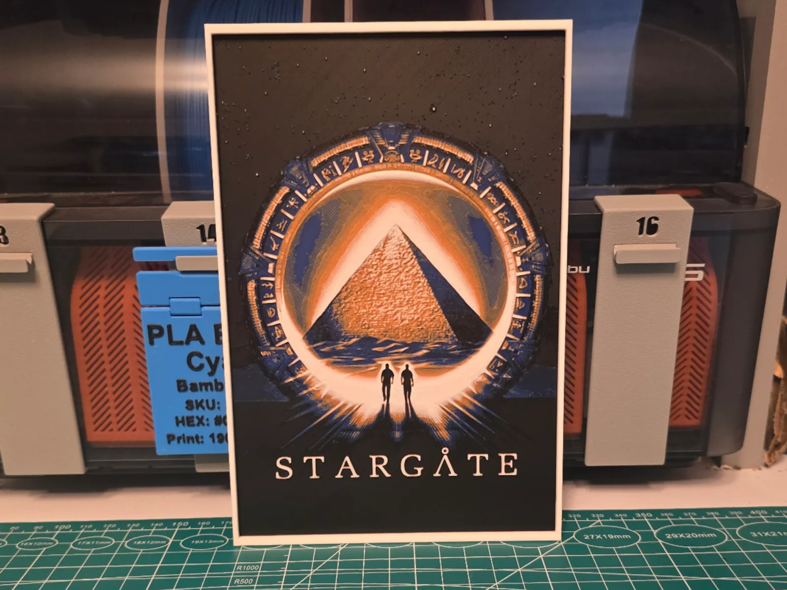 Stargate Movie Poster - Hueforge Art