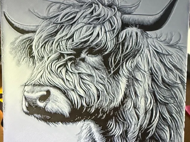 Highland Cow hue forge