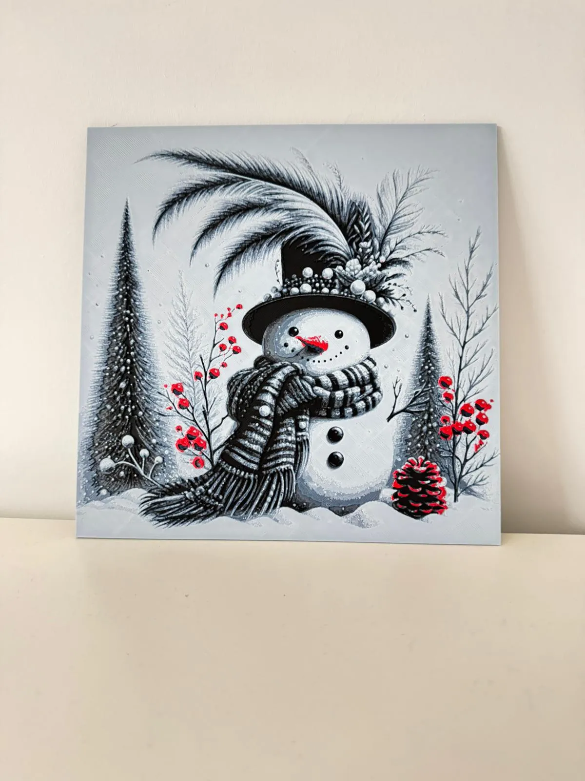 Snowman - Hueforge