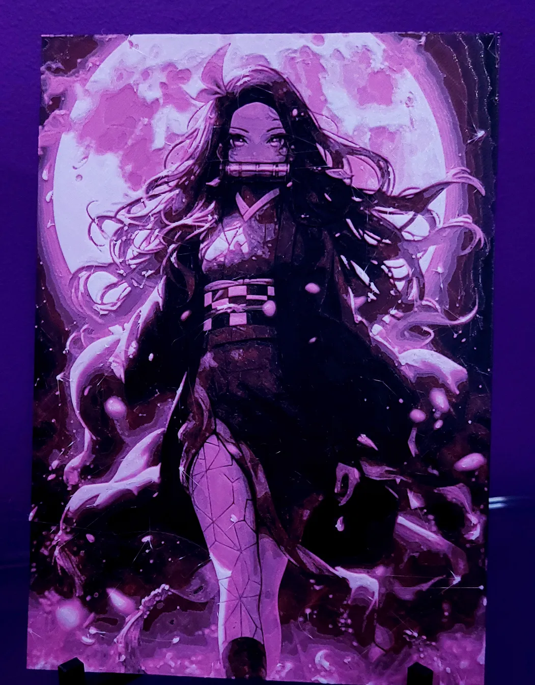 تابلو دیواری «Demon Slayer Nezuko Kamado»