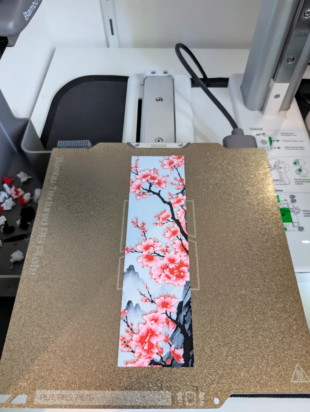 Cherry Blossom Bookmark - HueForge