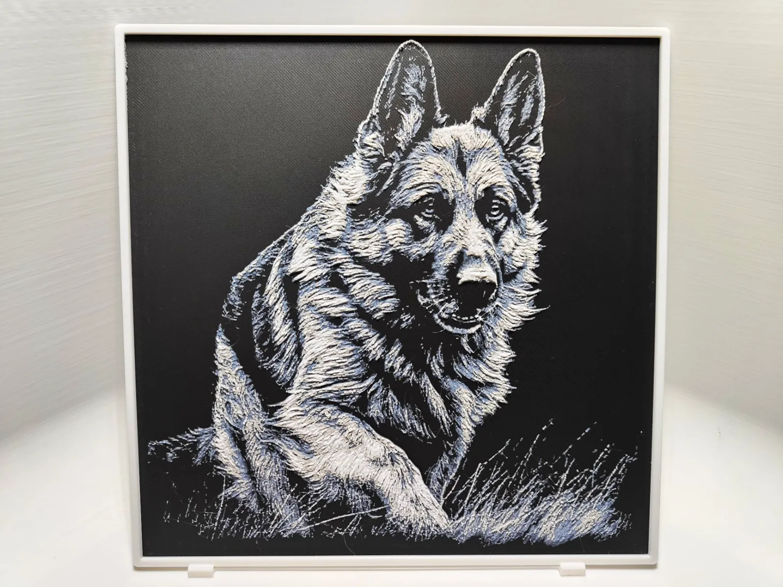 German Shepherd - Hueforge