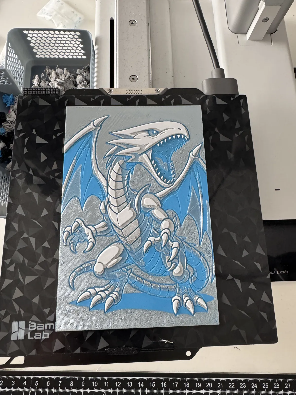 Blue Eyes White Dragon Hue Forge