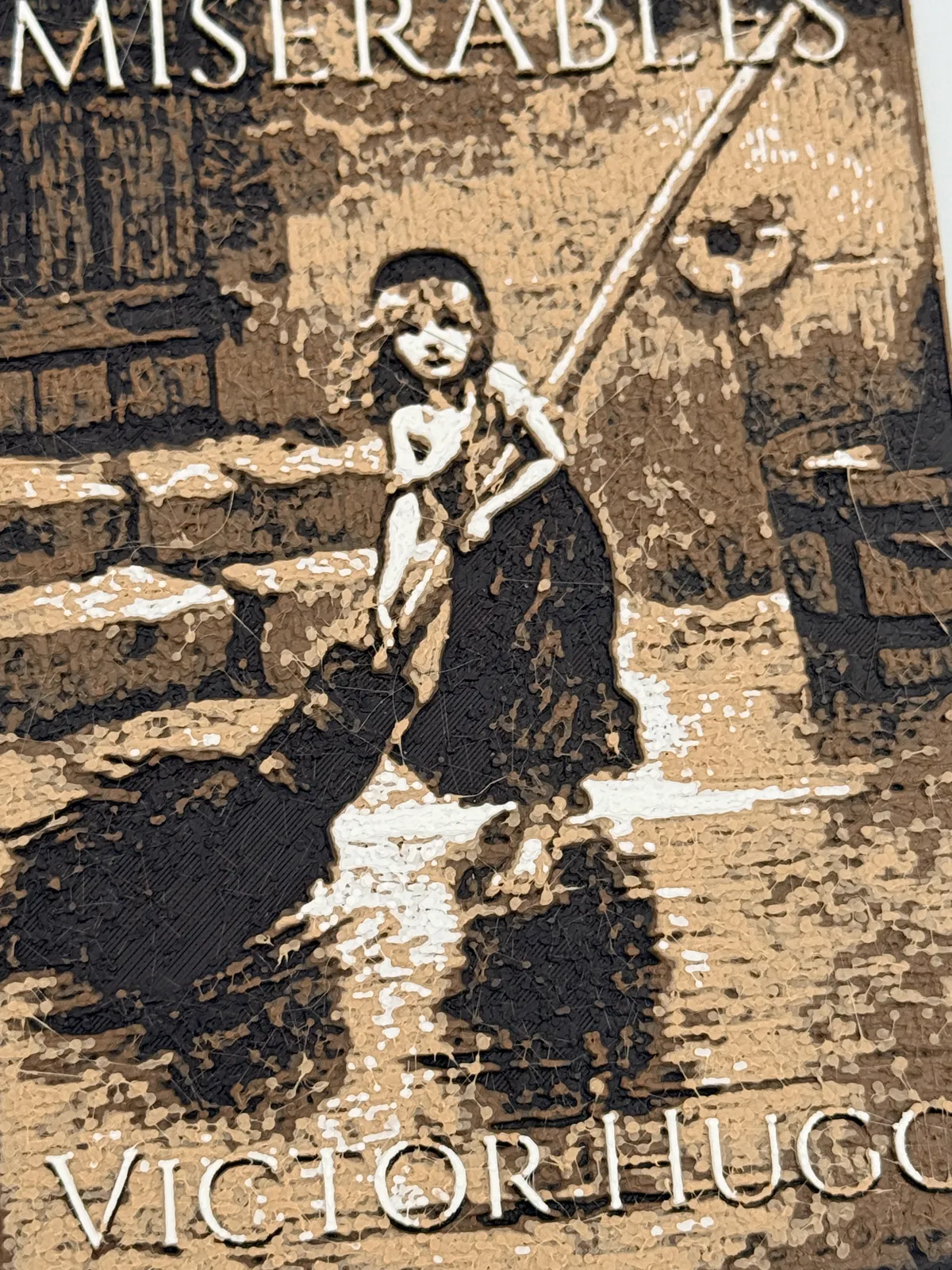 Les Misérables Book Cover Hueforge