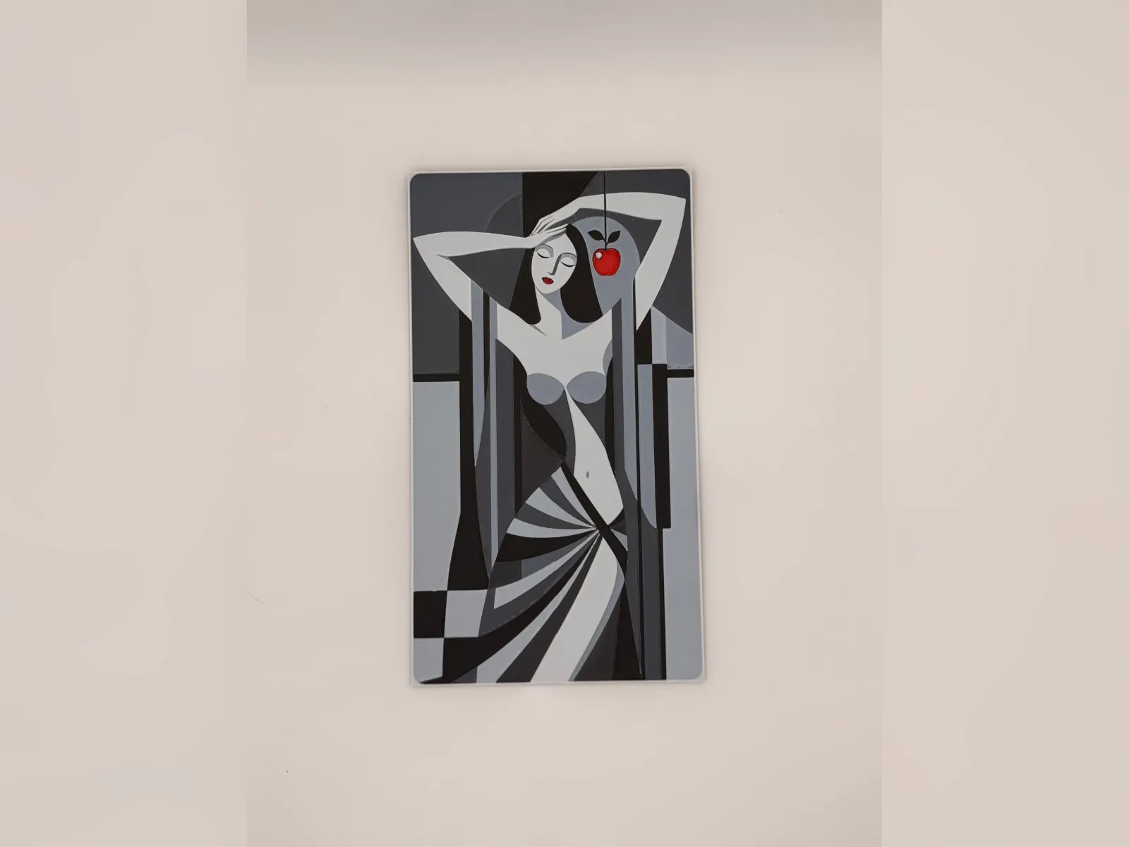 Forbidden Glow Deco Woman hueforge print